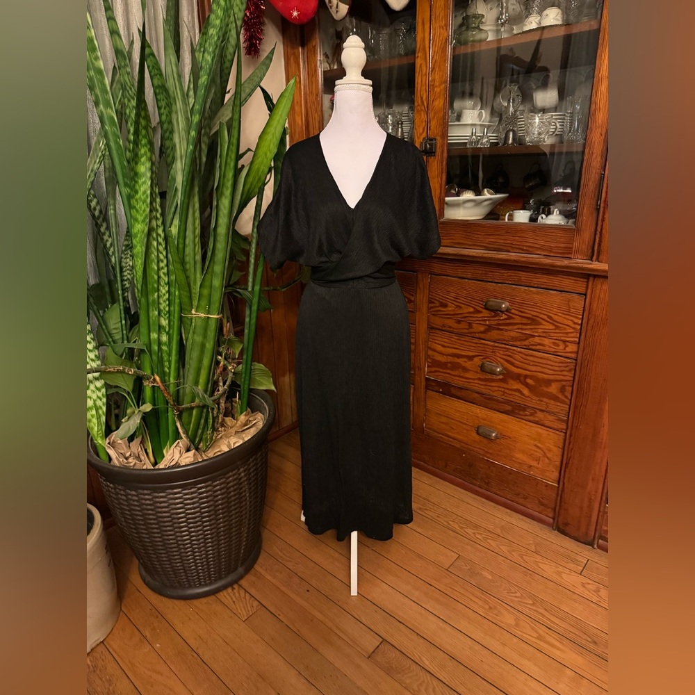 All in Favor Black Maxi Dress